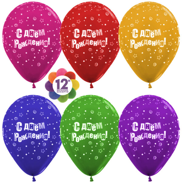 С Днем Рождения! (буквы) — изображение 1