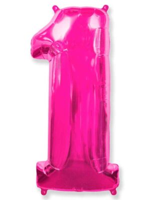 Фольгированный шар цифра 1, Фуше
