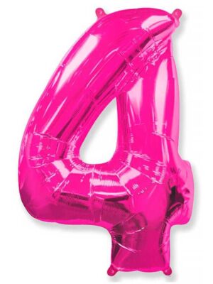 Фольгированный шар цифра 4, Фуше