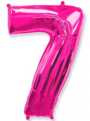 Фольгированный шар цифра 7, Фуше