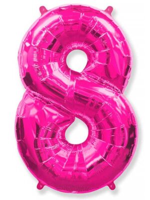 Фольгированный шар цифра 8, Фуше
