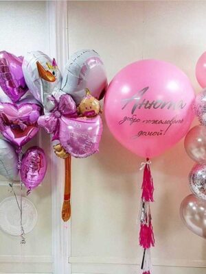 Шары на выписку из роддома
