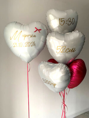 Композиция из шаров «Малышка дома»