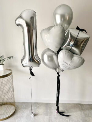Композиция из шаров «На 1 год»