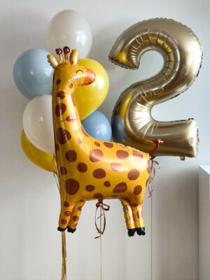 Сет из шаров «Жираф»