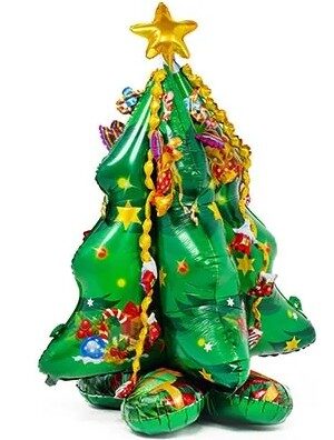 Шар напольный «Елка зеленая»