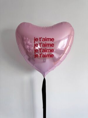 Шар «Сердце-гигант» 90 см с любой вашей надписью